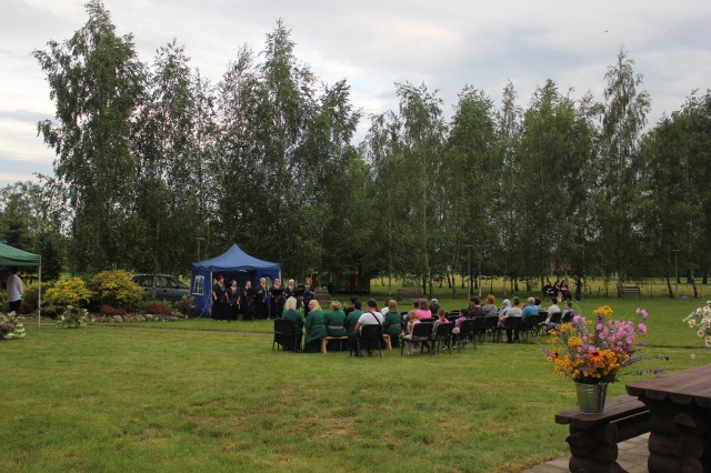 Pasākums "Vasaras balle" pie Malinovas pagasta saieta nama atpūtas laukumā